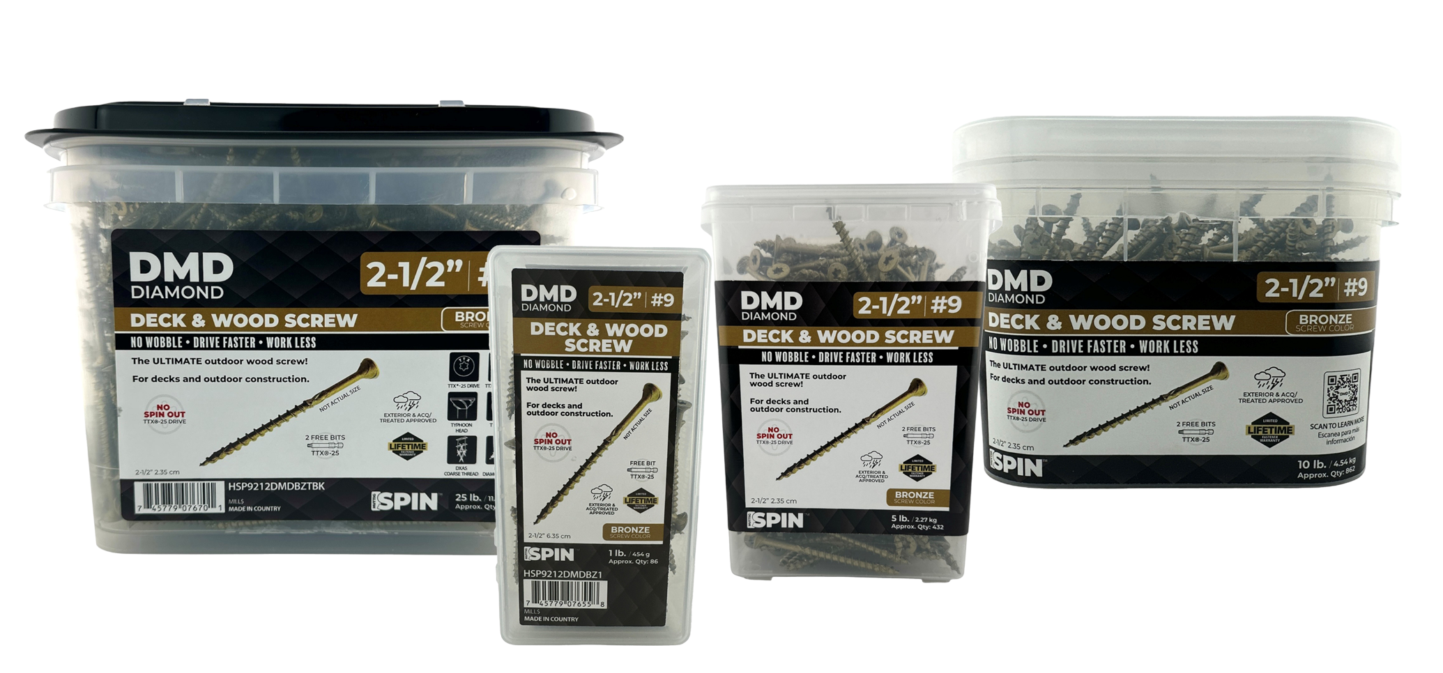 Diamond Deck & Wood Screws